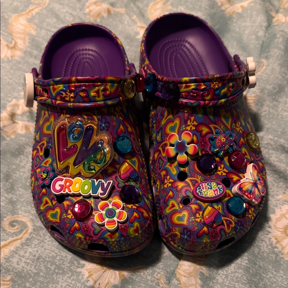 CROCS Colorful Groovy Mules for Women